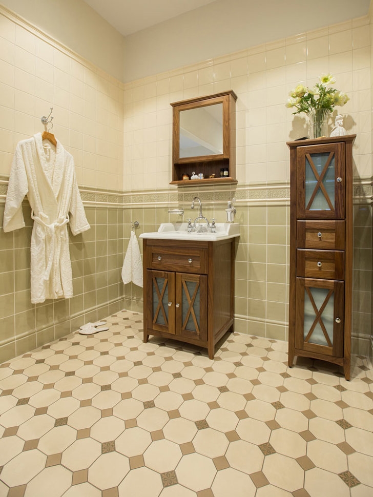 Тумба под раковину с двумя дверцами, цвет орех [EU2D] Victorian Burlington EU2D - Вид №5