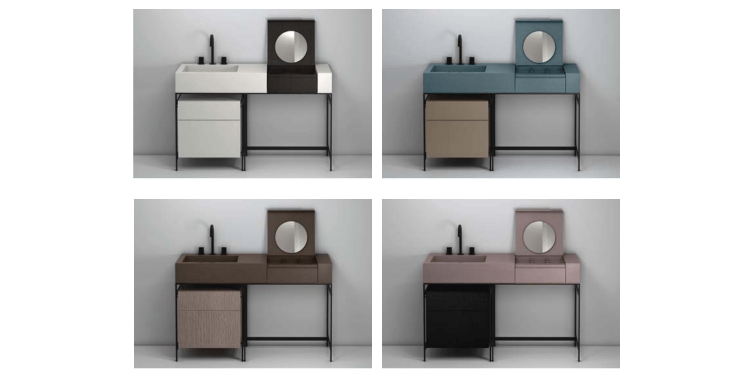 CIELO Композиция с ящиком и блоком Narciso лакирован Ceramica Cielo MILANO NACAEN - Вид №1