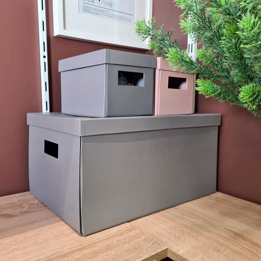 Складная картонная коробка STORIDEA для хранения 20×14×13 см 82861139 STLM-0037303 - Вид №6