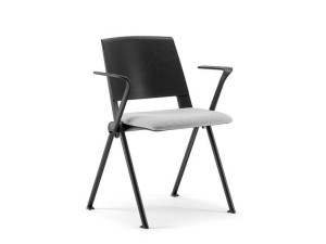 Пластиковый мягкий стул для конференций