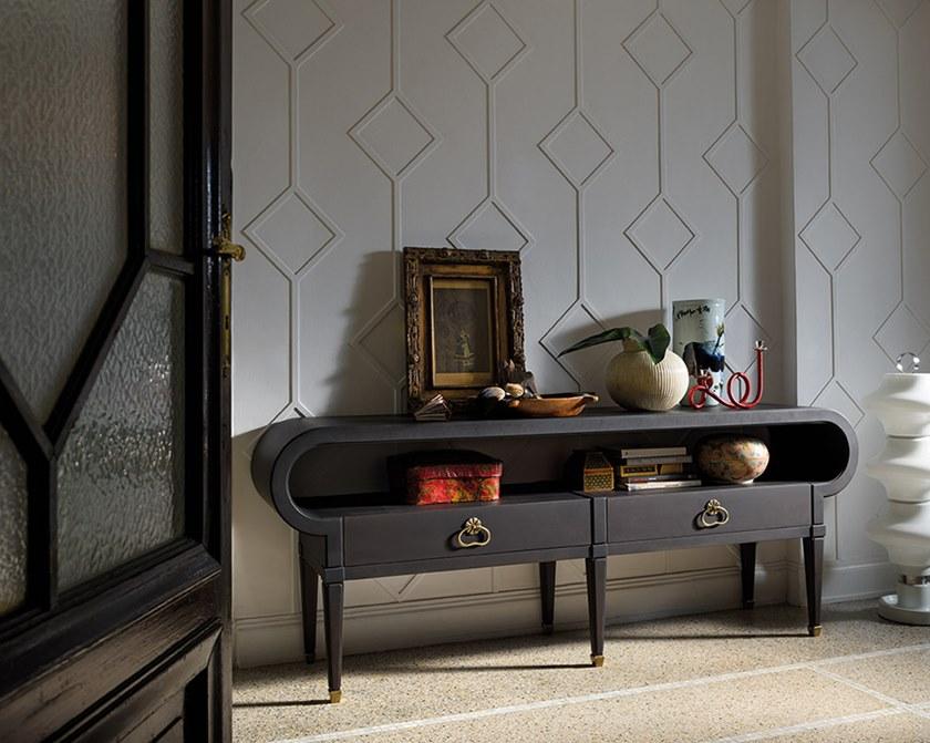 Prestige Прямоугольная консоль из дуба с ящиками Gran duca Cvb037 - Вид №1