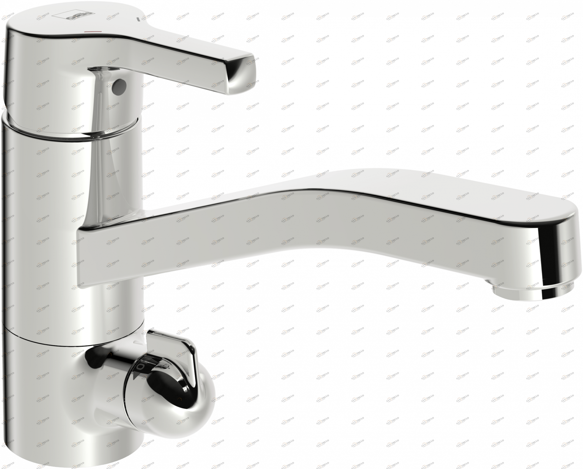 Oras 3935FH Смеситель для кухни с клапаном 3935FH Saga Style Хром 