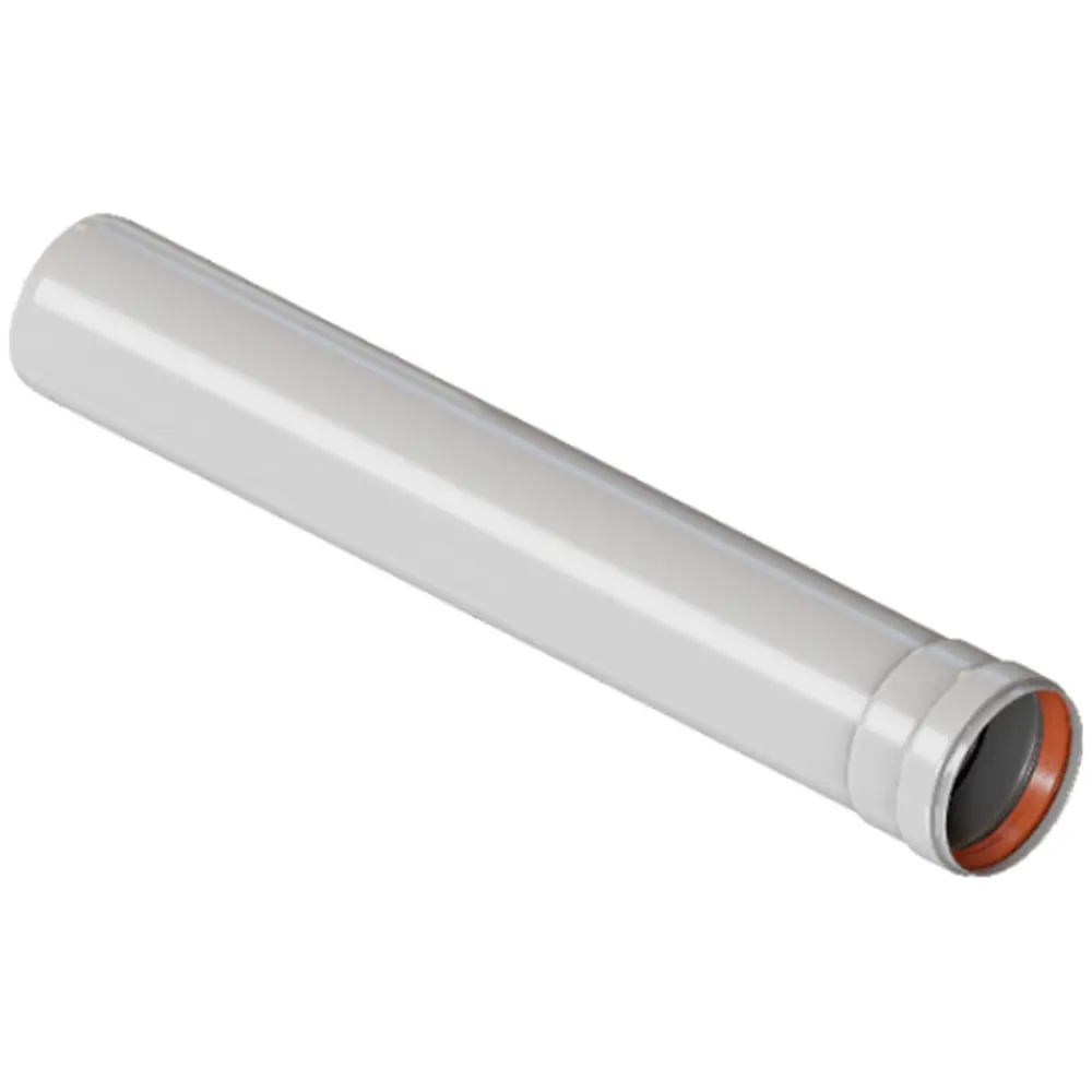 Удлинитель Rommer ø80 мм 2000 мм RCA-0080-002000 89345589 STLM-2050699 Отсутствует
