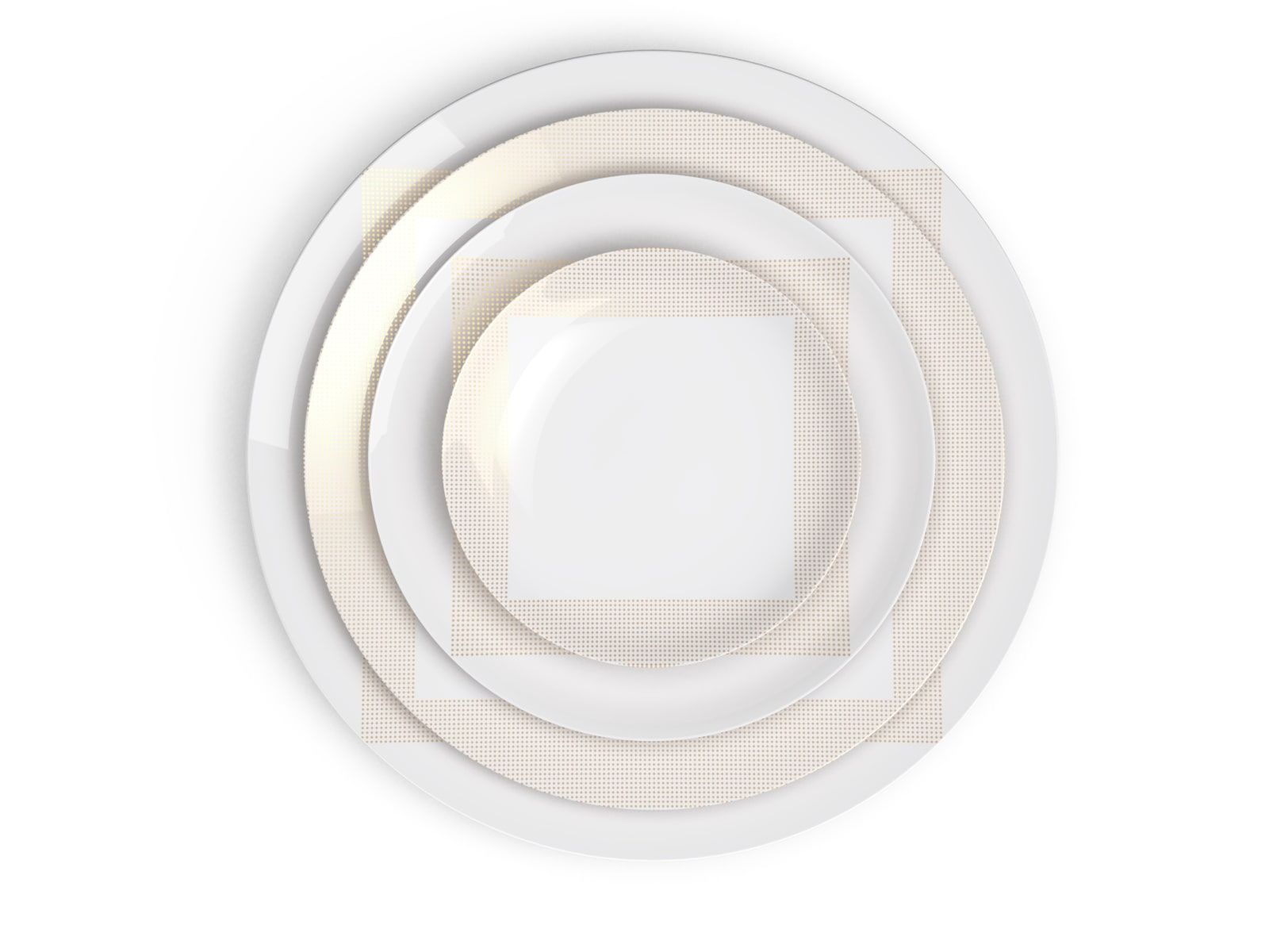 Фарфоровая сервировочная тарелка Non Sans Raison Square ARCH-00146279 - Вид №5