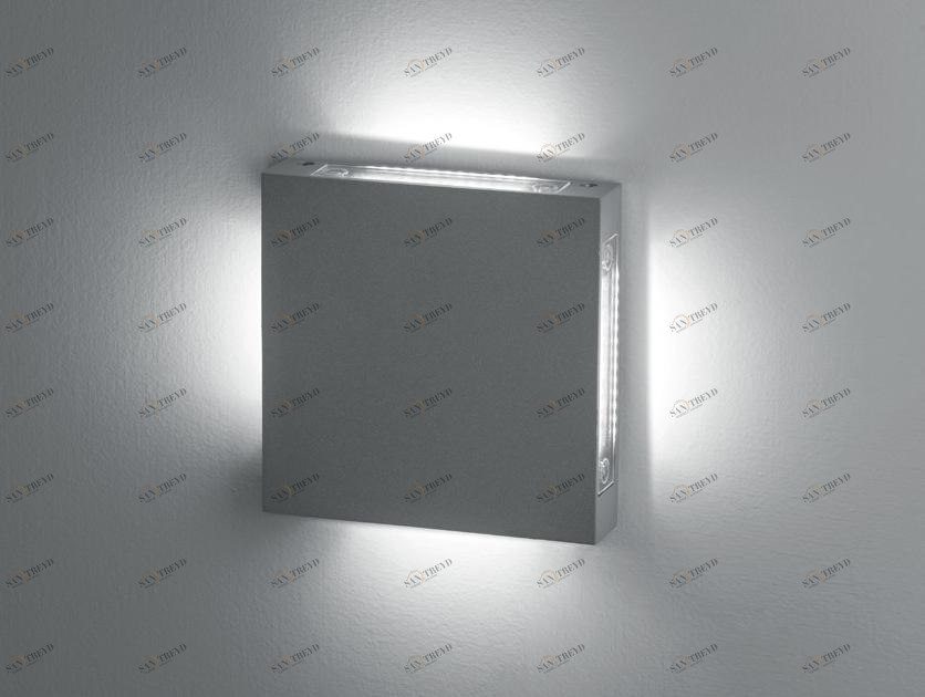 Goccia Illuminazione Настенная светодиодная лестница из алюминия Stamp sun-id-1468654