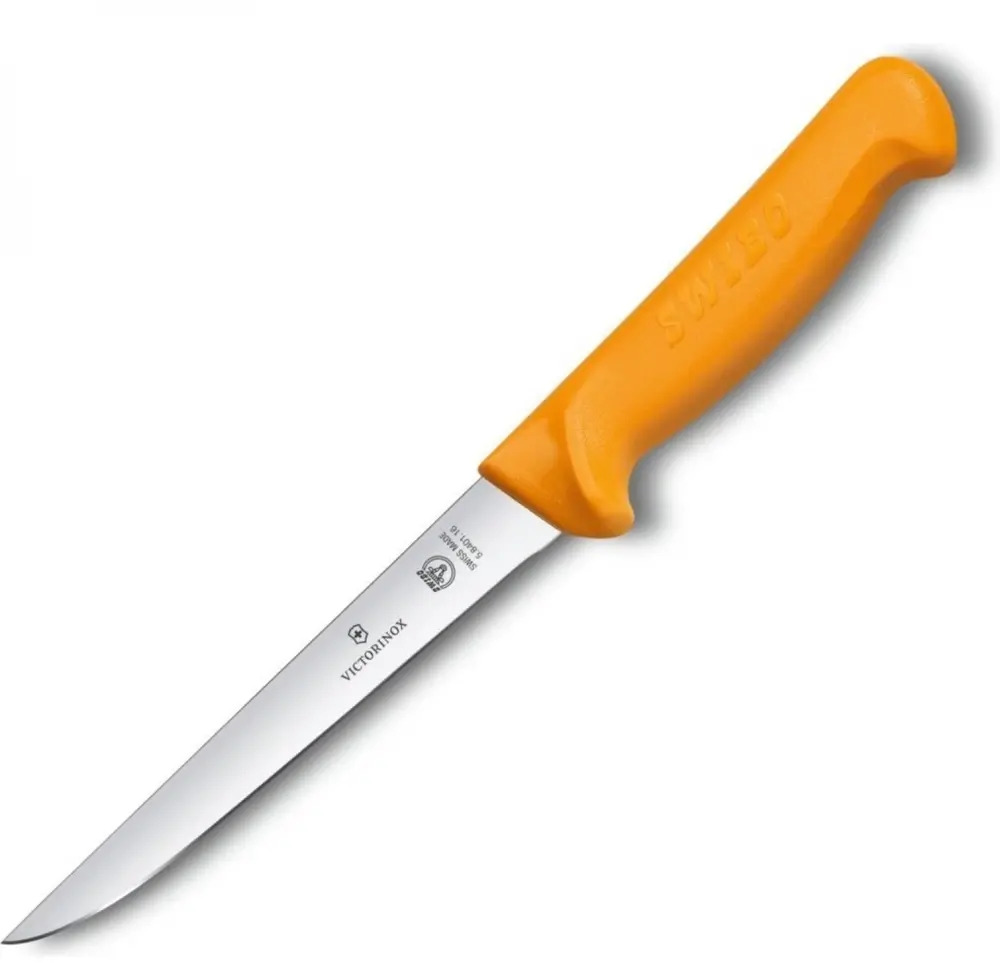 91358074 Кухонный нож обвалочный Victorinox лезвие 16 см цвет оранжевый STLM-0886756