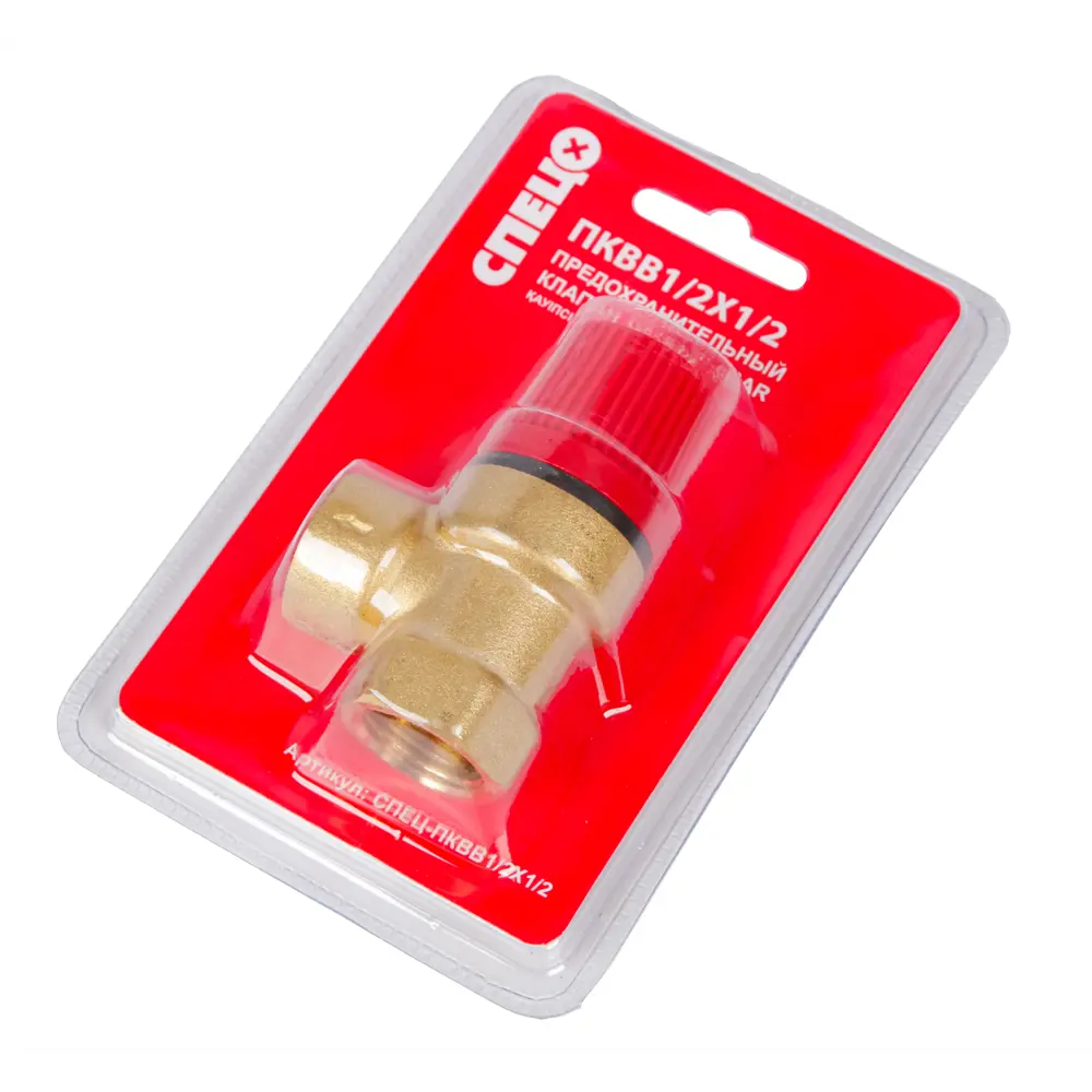 Предохранительный клапан Santreyd 1/2" 6 бар для защиты систем 89361692 STLM-1348869 - Вид №3