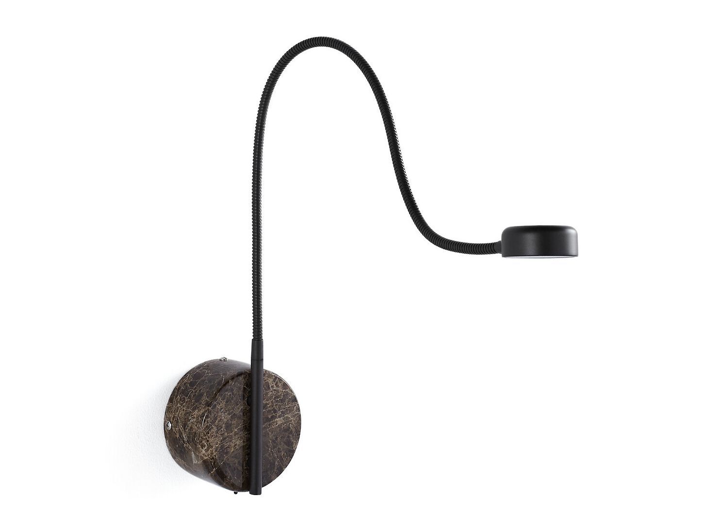 Металлическая и мраморная светодиодная лампа для чтения AMPM Gino ARCH-00010477