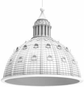 Seletti Подвесной светильник с прямым светом из смолы