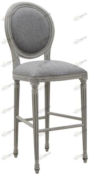 Il Giardino di Legno Табурет из массива дерева с подставкой для ног Mozaic Moza0357