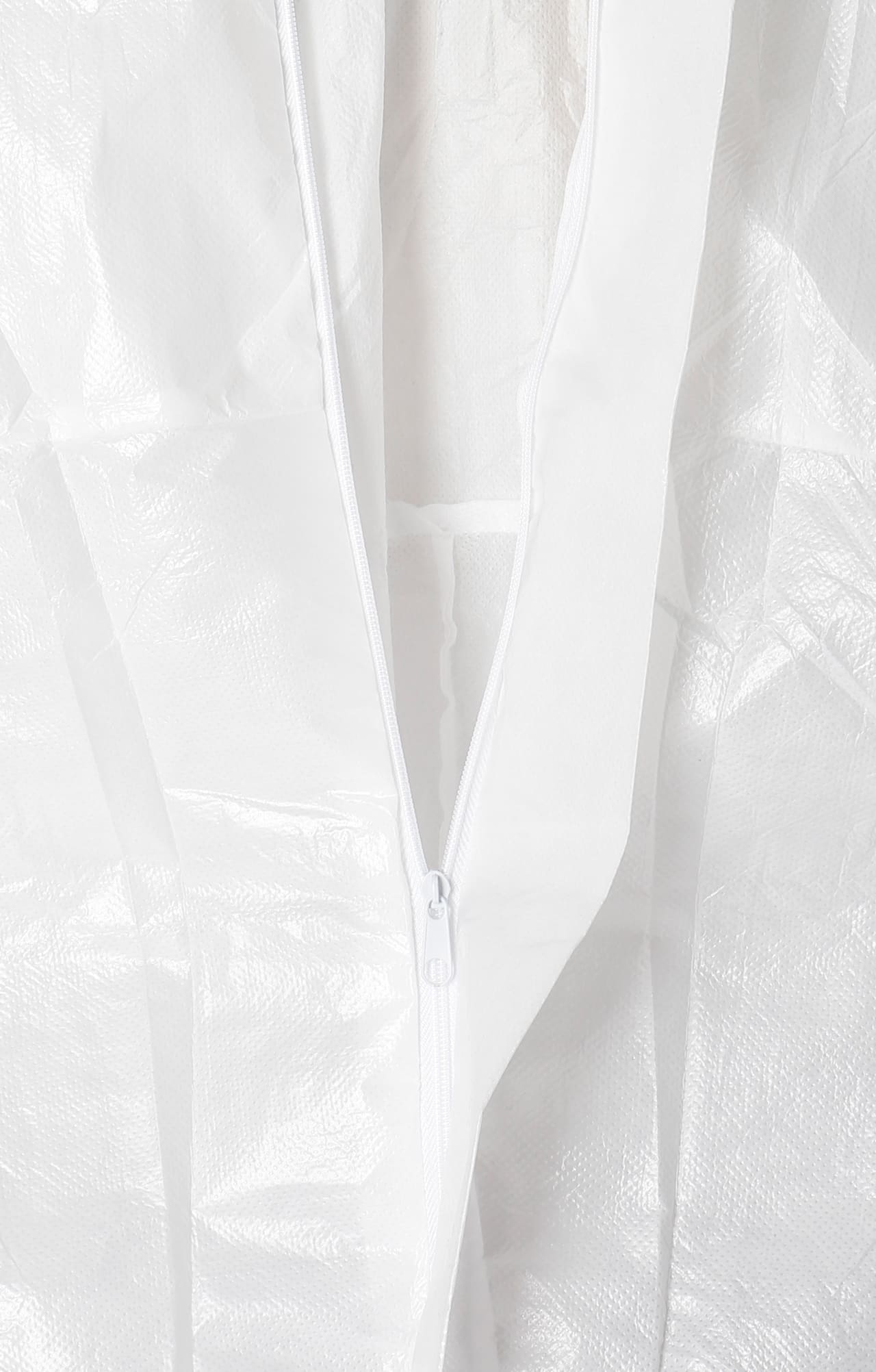 5030159 Комбинезон одноразовый из спанбонда ламинированного белый  Одноразовая одежда размер M(42-46/158-164) Спецодежда  - Вид №5