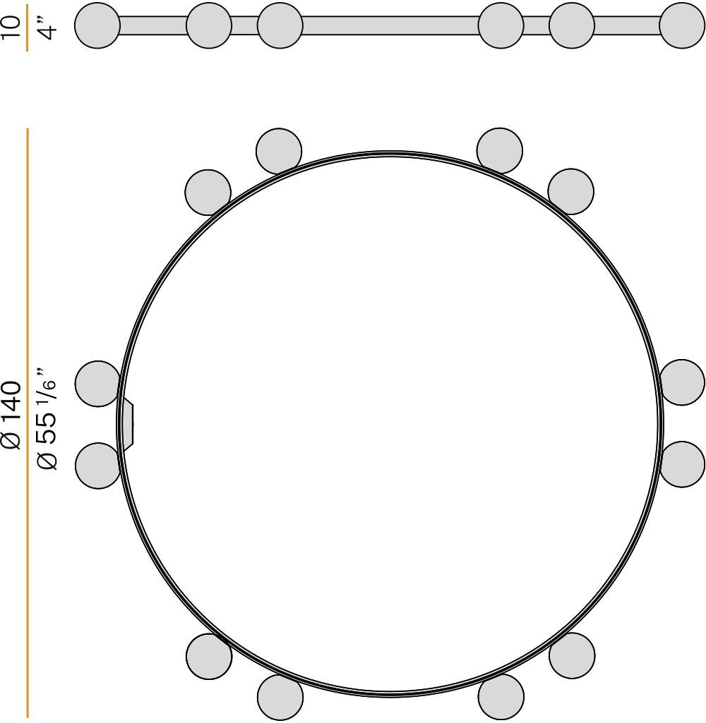 Выдувное стекло светодиодный подвесной светильник Panzeri Muranè R ARCH-00045083 - Вид №20