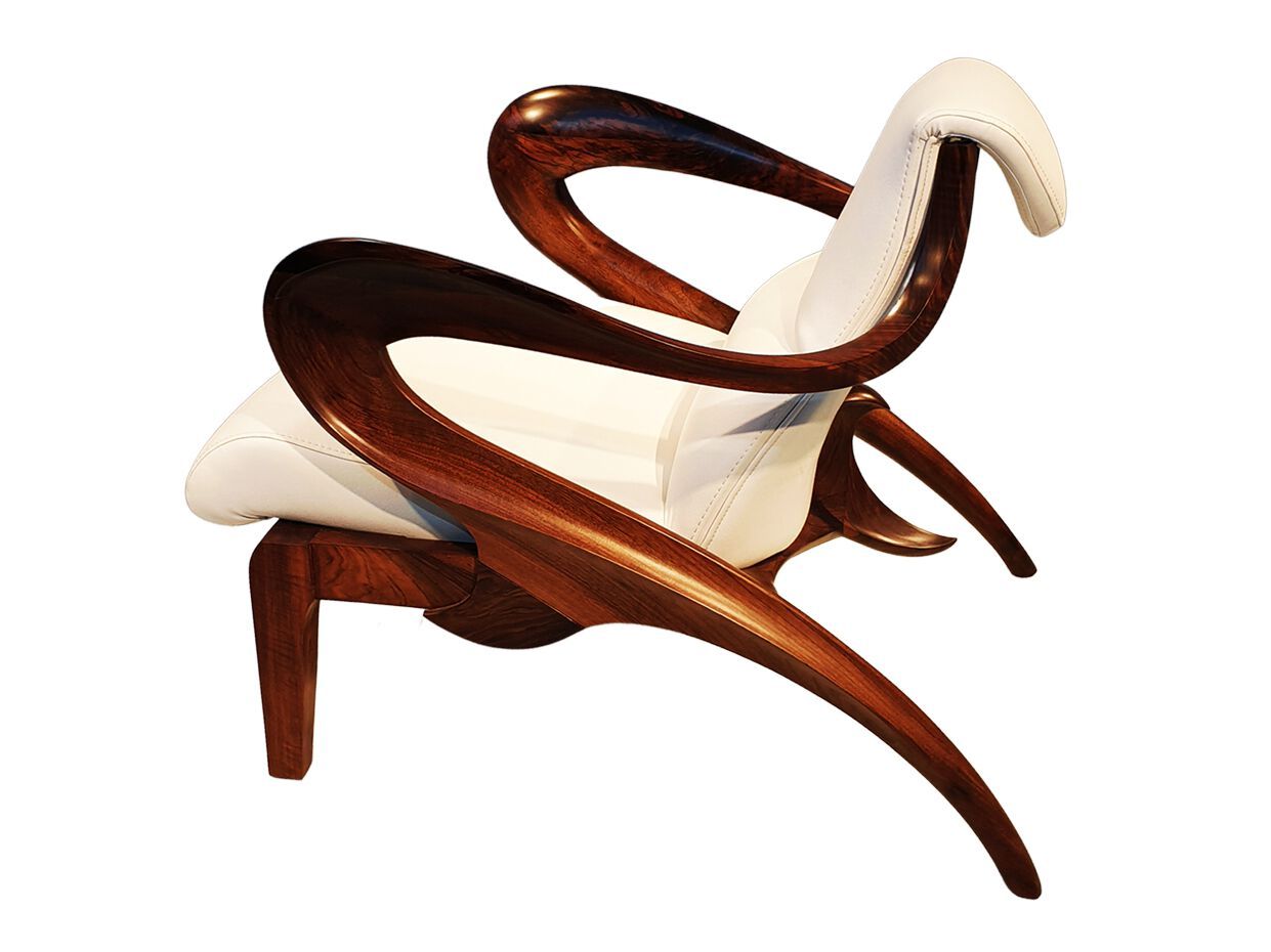 Кресло грецкого ореха с подлокотниками Legnor LEG2408759 ARCH-00092070