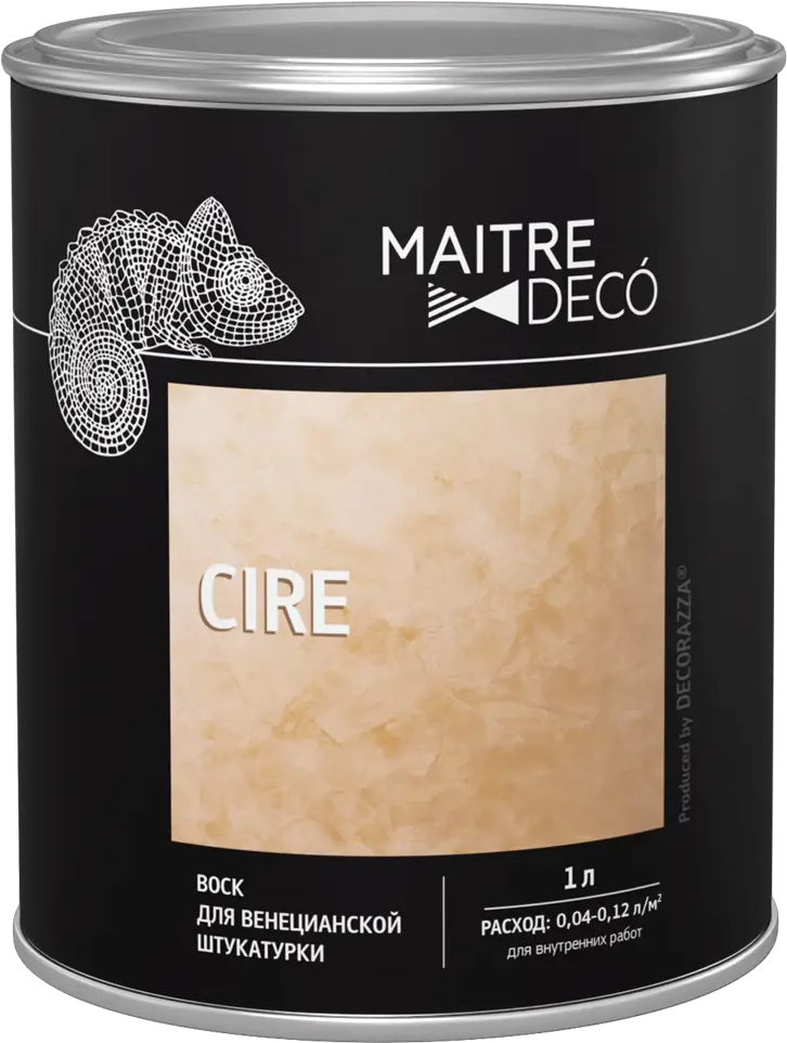 Воск Maitre Deco Cire для венецианской штукатурки - защита и глянец 85329530