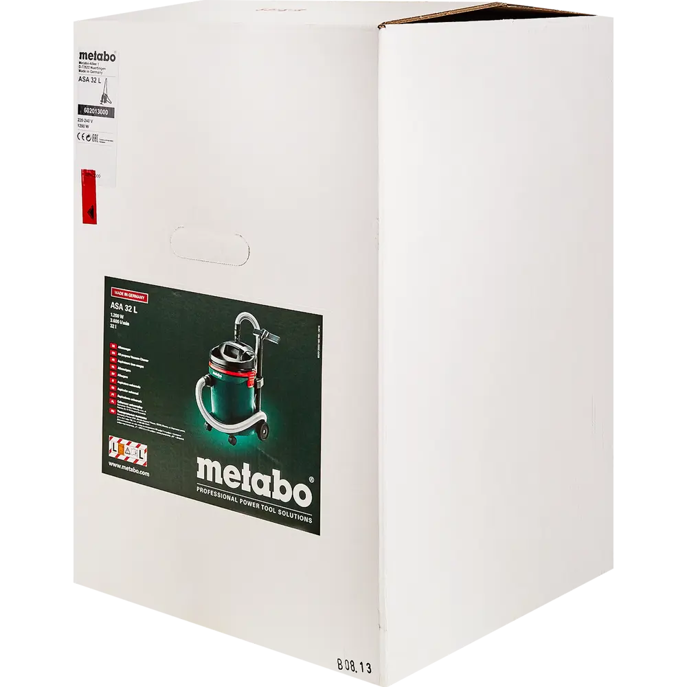 Пылесос Metabo ASA 32 L, 602013000, 1200 Вт, 32 л 82024848 STLM-2088303  - Вид №5