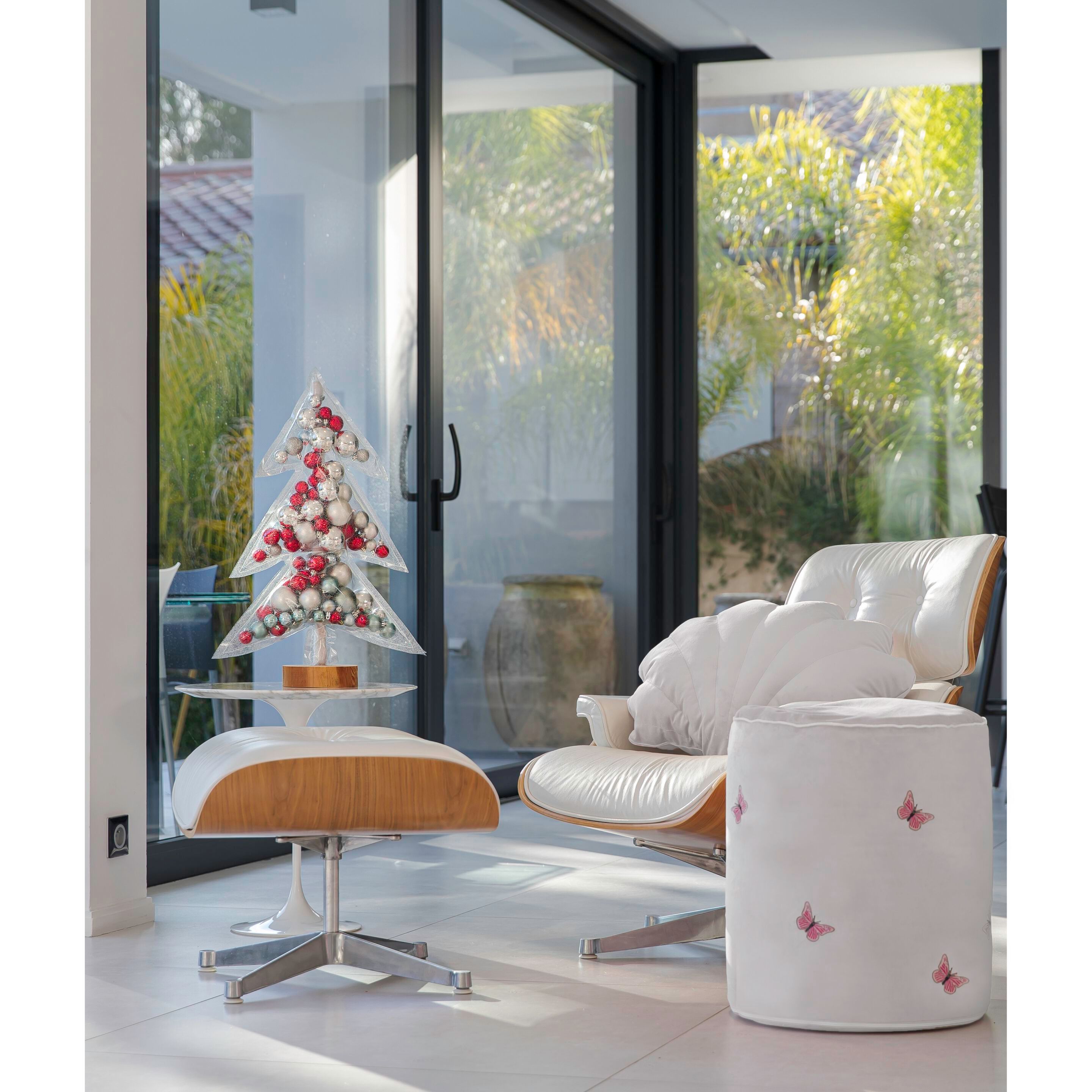 Круглый бархатный пуф MX HOME Velours ARCH-00003098 - Вид №1