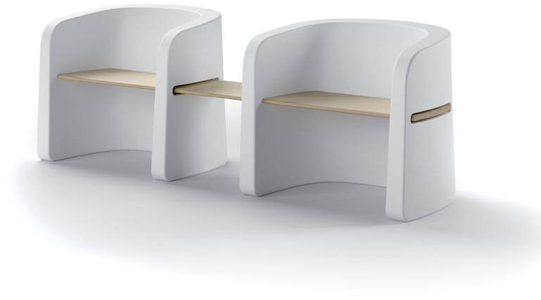 Plust Скамейка из полиэтилена Talea sun-id-1433166 - Вид №1