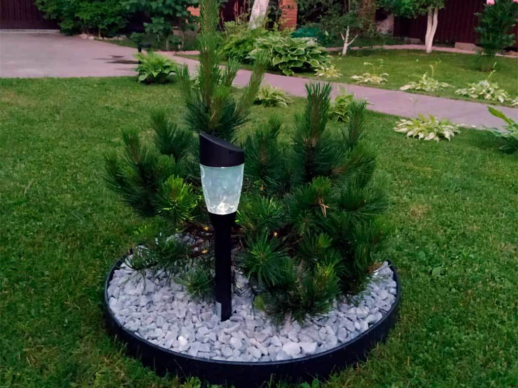 Пластиковый бордюр 45 мм, длина 1 м ГеоПластБорд GPBST-45 - Вид №2