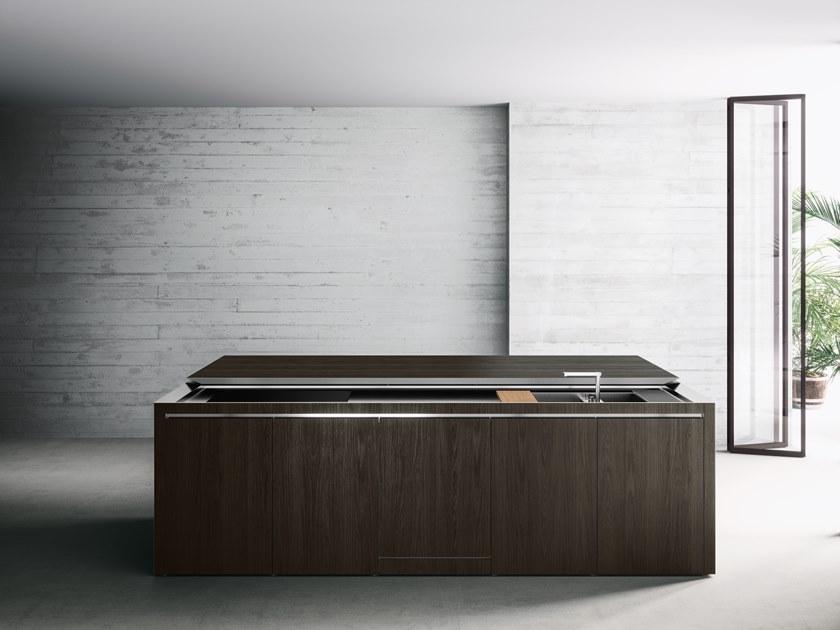 Boffi Деревянная кухня с островом sun-id-1490046 - Вид №2