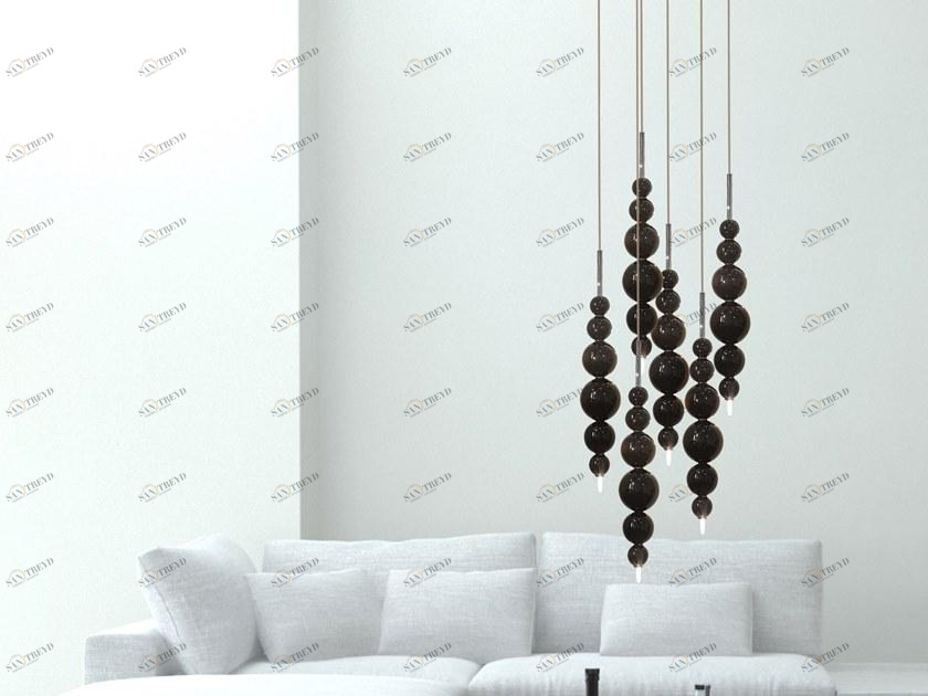 ILFARI Подвесной светильник в современном стиле с прямым светом из стекла Tears from moon sun-id-1496791