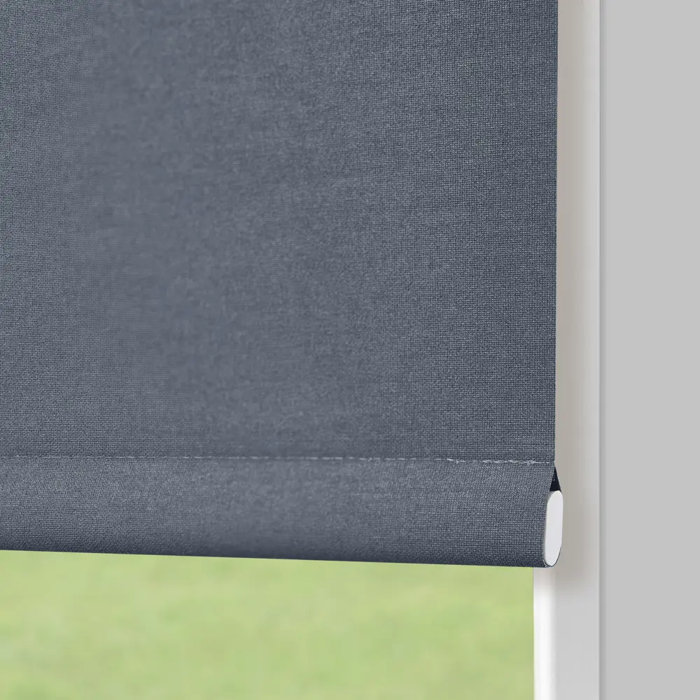 Рулонная штора KREAFORTA Karelia блэкаут синяя 40×160 см 89391244 STLM-1568717 - Вид №5