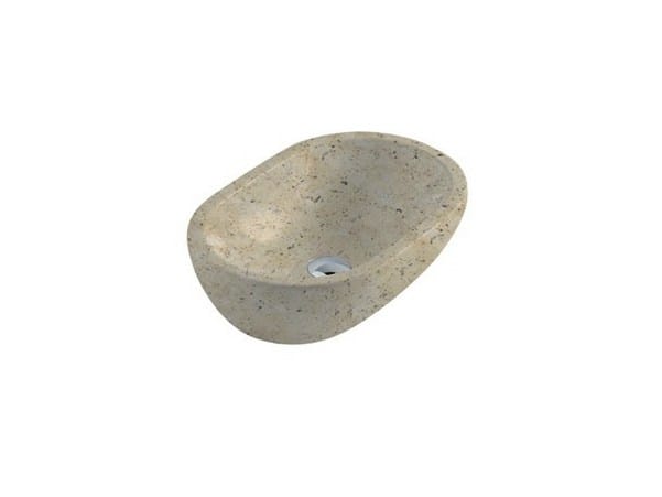 Овальная столешница из травертина Galassia MATERIA ARCH-00071360 - Вид №1