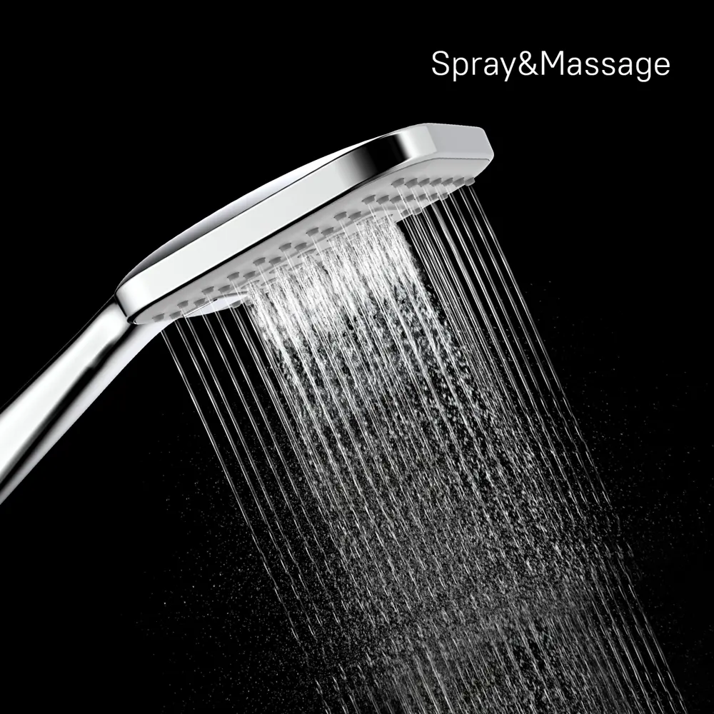 Milardo Ideal Spa - прямоугольная лейка для душа с 3 режимами подачи воды 89349129 STLM-1374012 - Вид №10