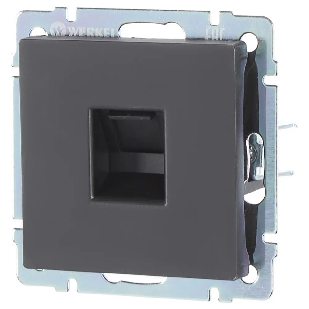 Телефонная розетка WERKEL RJ-11 для скрытого монтажа 17783988 Встраиваемые механизмы STLM-0008629 - Вид №2