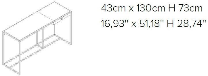 Natuzzi Прямоугольная консоль с ящиками Fil rouge sun-id-1479398 - Вид №2