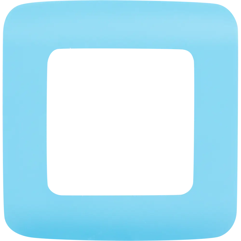 Рамка для розеток и выключателей Lexman Cosy 1 пост, цвет темная бирюза STLM-2037448