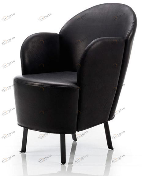 brühl Кожаное кресло с подлокотниками Floret sun-id-1399585