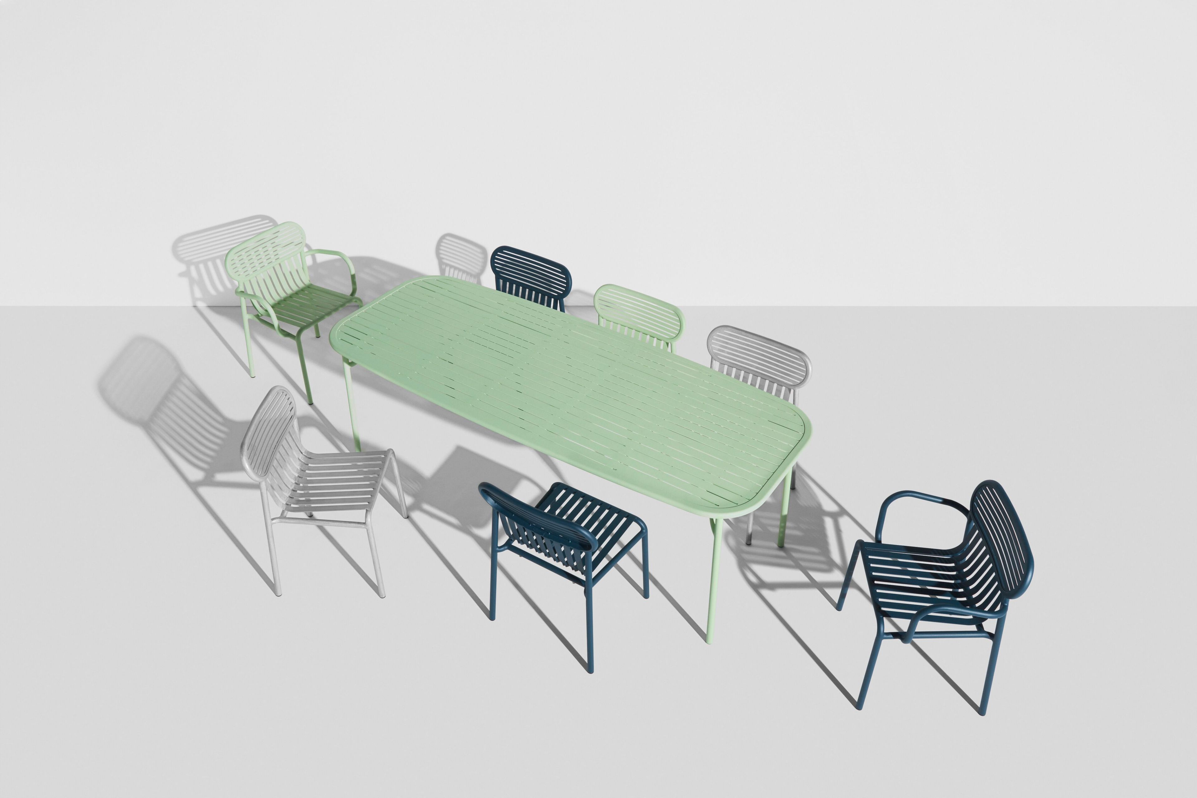 Алюминиевый штабелируемый садовый стул с порошковым покрытием Petite Friture выходные ARCH-00130800 - Вид №37