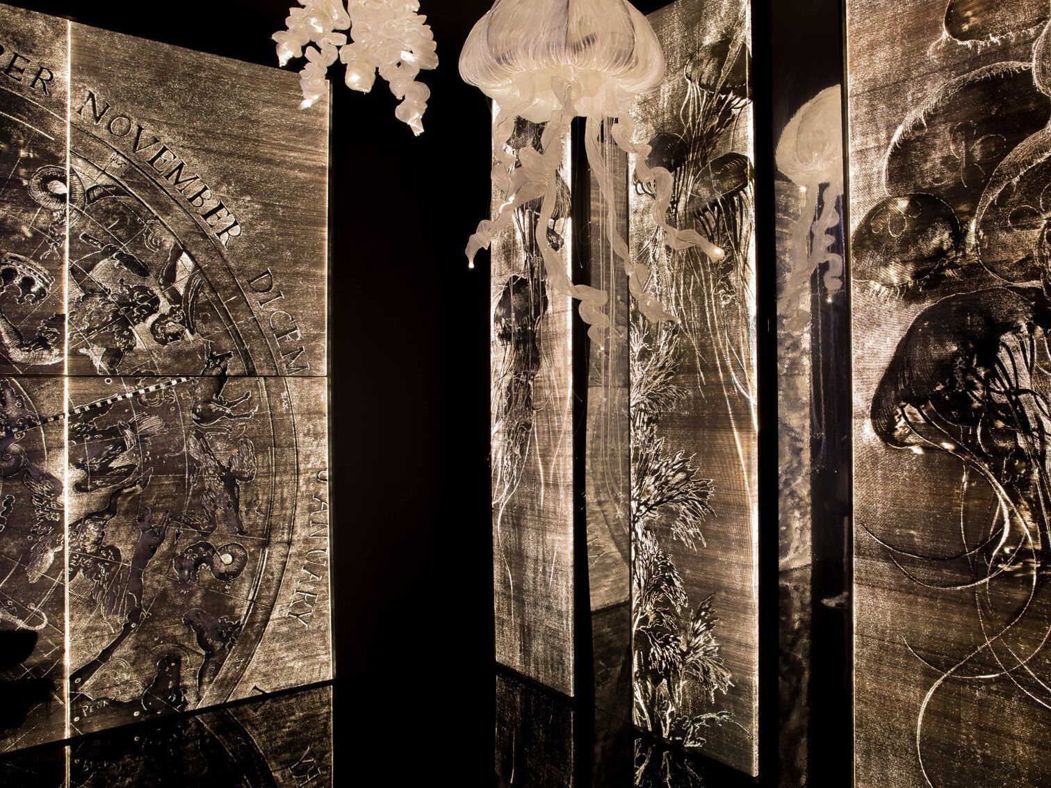 Световая декоративная панель из ткани с оптическим волокном DREAMLUX® Pannelli decorativi ARCH-00067399 - Вид №21