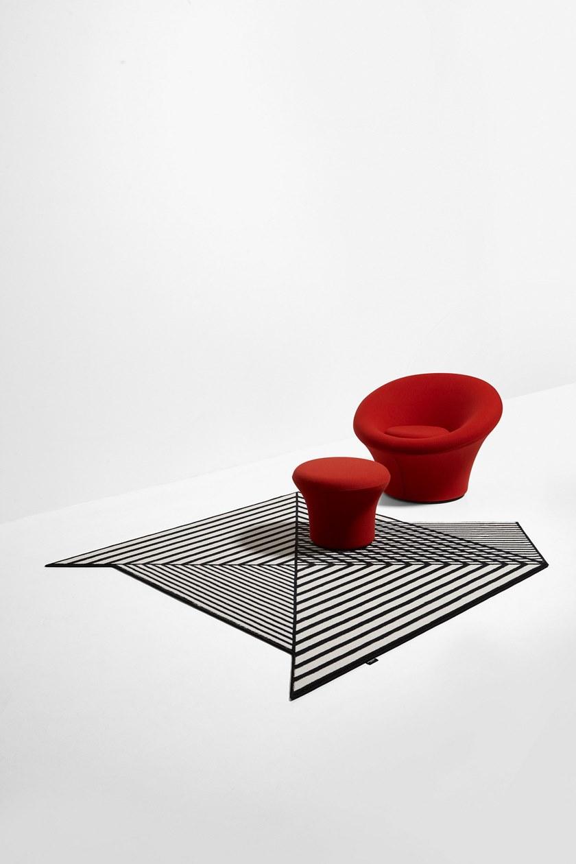 Antonio Lupi Design Ковер из бархата в полоску Tramato Tr652 Antoniolupi  - Вид №1