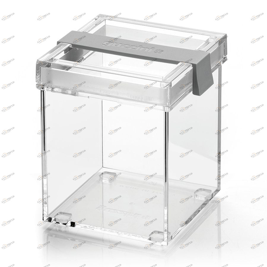 Контейнер с крышкой Click&Fresh M серый Guzzini 16920133