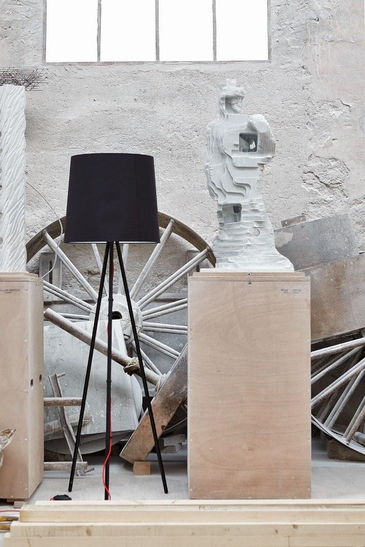 Martinelli Luce Торшер из металла с тканевым абажуром Eva 2270 - Вид №5