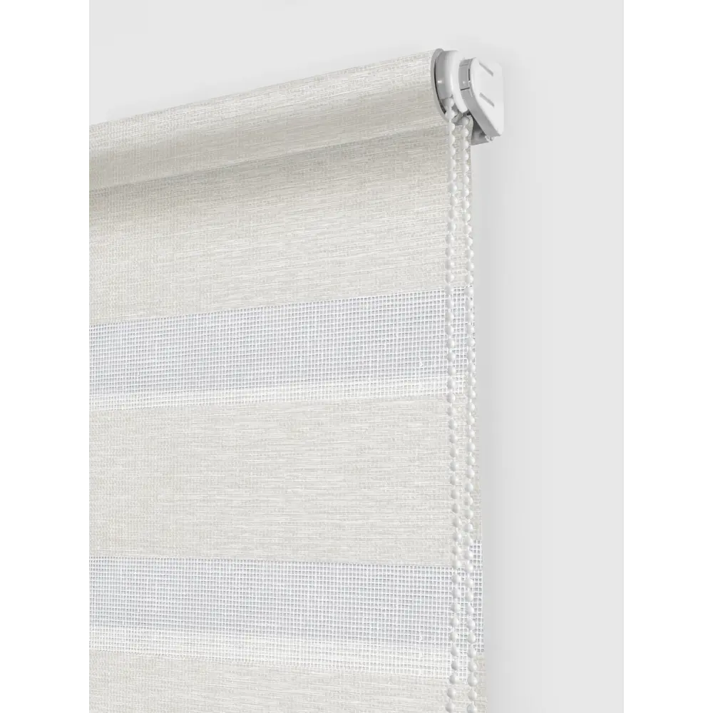 Штора рулонная день-ночь Valencia 70x160 см кремовая MIAMOZA STLM-2147288 - Вид №1