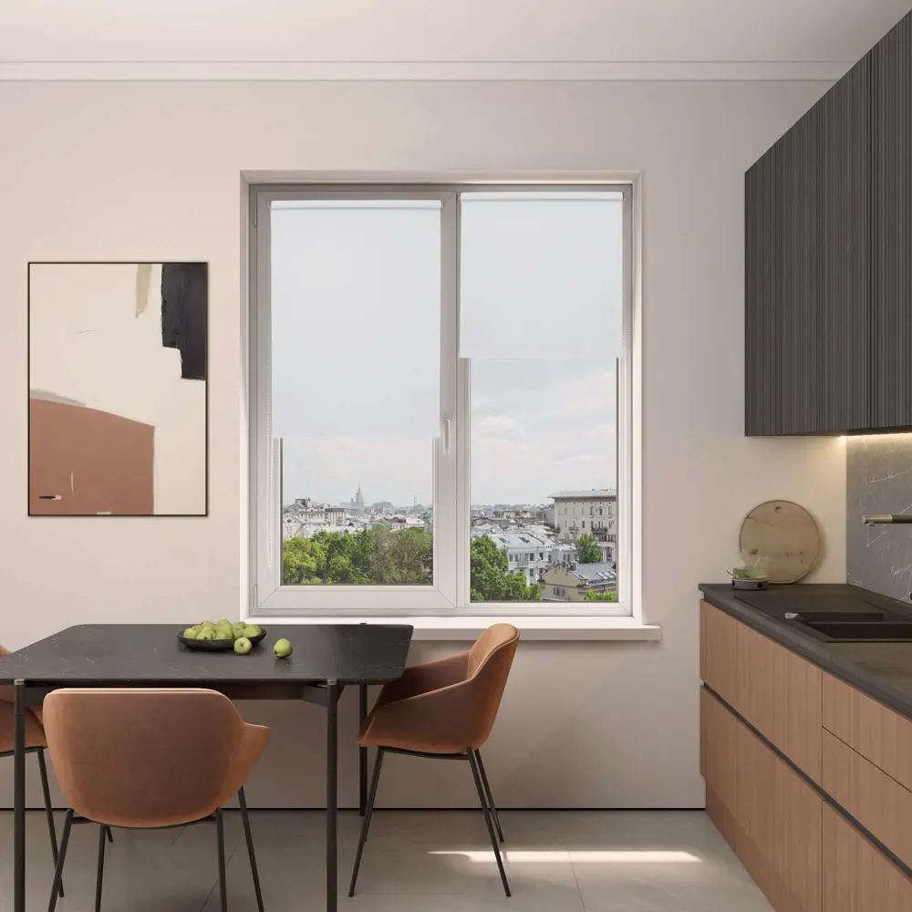 Штора рулонная KREAFORTA Oka 50x160 см белая ОКА STLM-2095790 - Вид №6