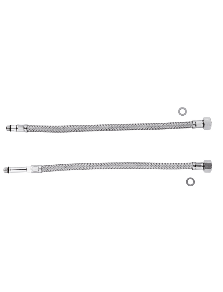 884071 Bellosta Rubinetterie УПАКОВКА ИЗ НЕРЖАВЕЮЩЕЙ СТАЛИ M10X1 X1 / 2 "F 50CM RID.3L 