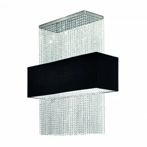 Подвесной светильник Ideal Lux Phoenix SP5 Nero IDEAL LUX ДИЗАЙНЕРСКИЕ, PHOENIX NERO 072105 Черный