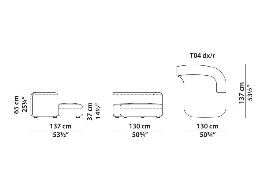 Кожаный Dormeuse Baxter Clara ARCH-00069701 - Вид №8