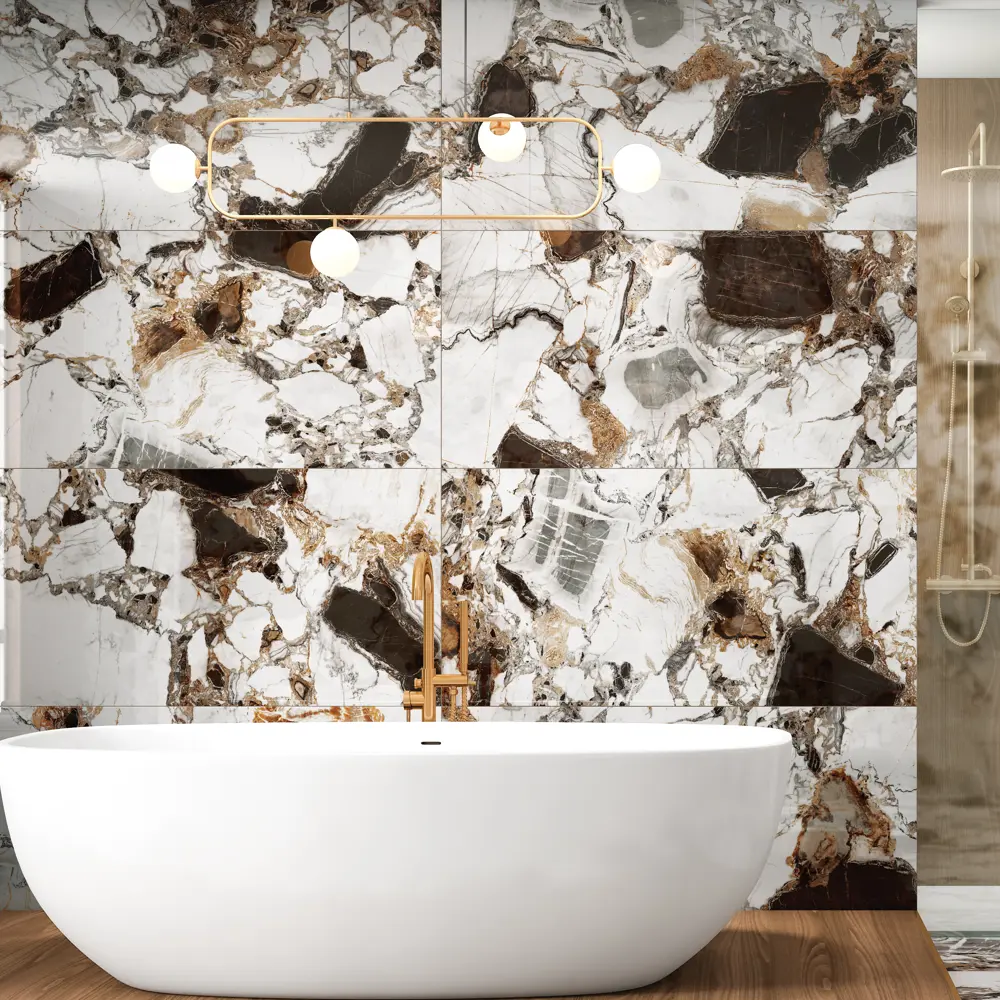 Керамогранит ARCADIA CERAMICA Grande Crystal 60x120 - глянцевый белый 86386328