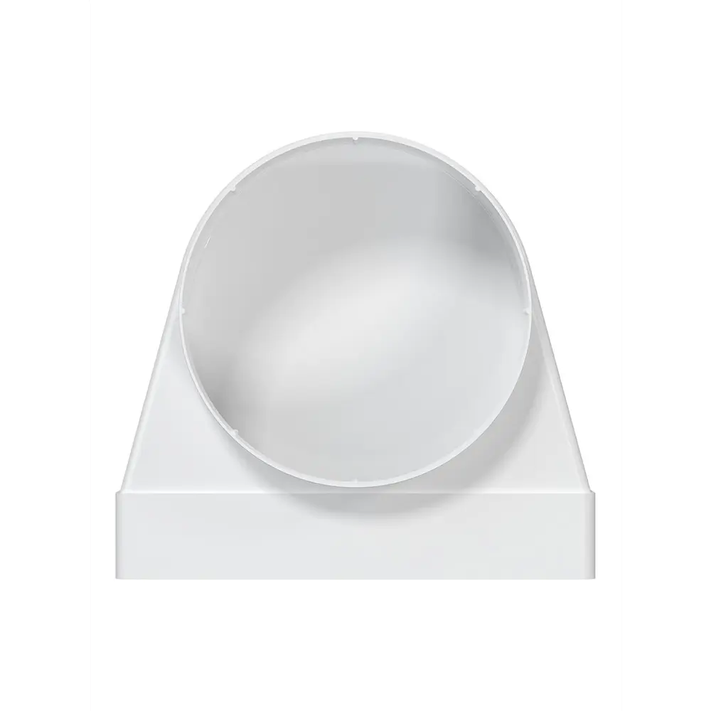 Переходник вентиляционный для плоских воздуховодов Fonet D150 мм 60x204 мм пластик STLM-2184687 - Вид №2