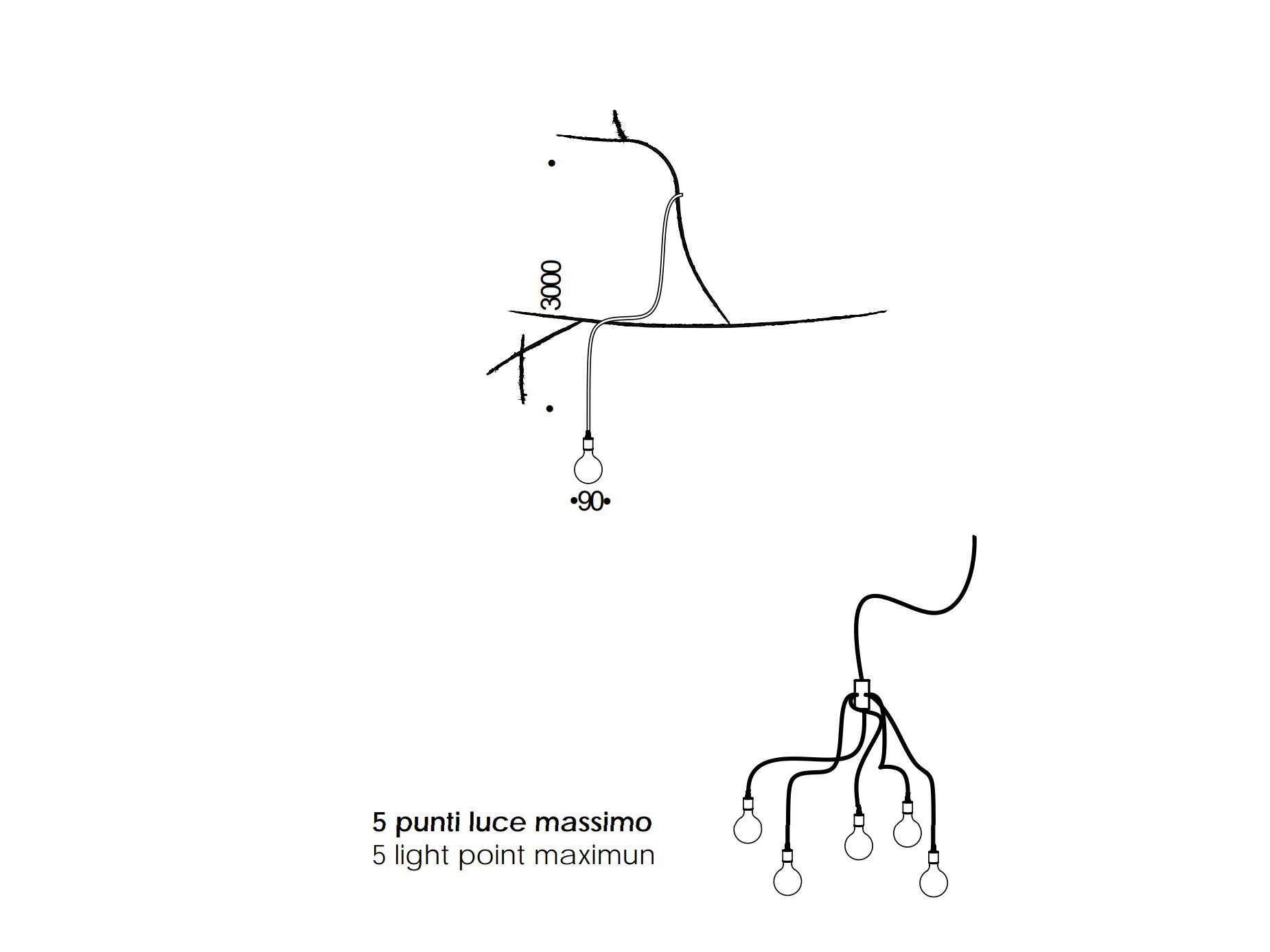 Алюминий и стекло LED открытый подвесной светильник Renzo Serafini пузырь ARCH-00044021 - Вид №2
