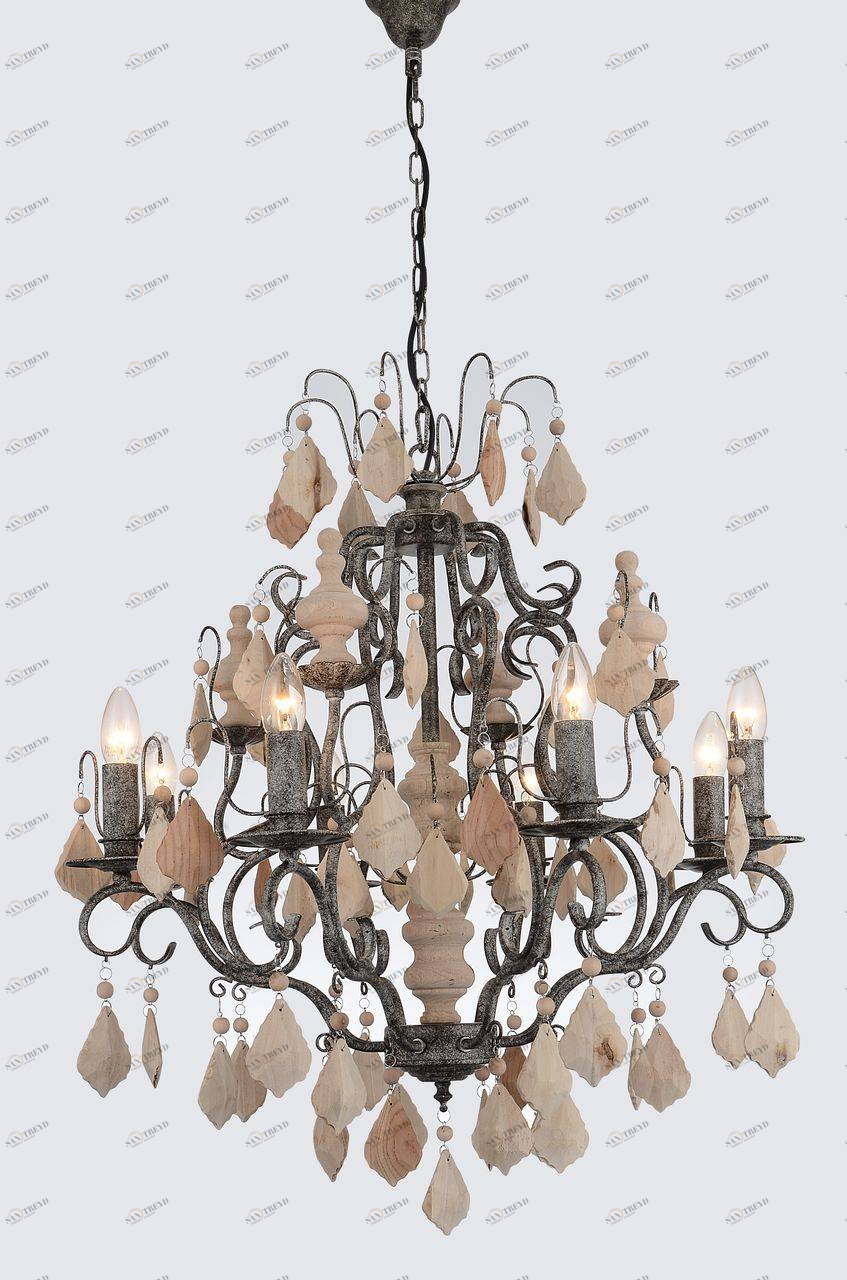 Подвесная люстра Favourite Albero 1763-8P FAVOURITE ДИЗАЙНЕРСКИЕ, ALBERO 057045 Серый 