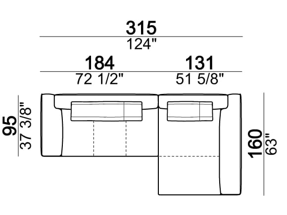 3-местный тканевый диван Arketipo BROWN SUGAR ARCH-00058205 - Вид №31