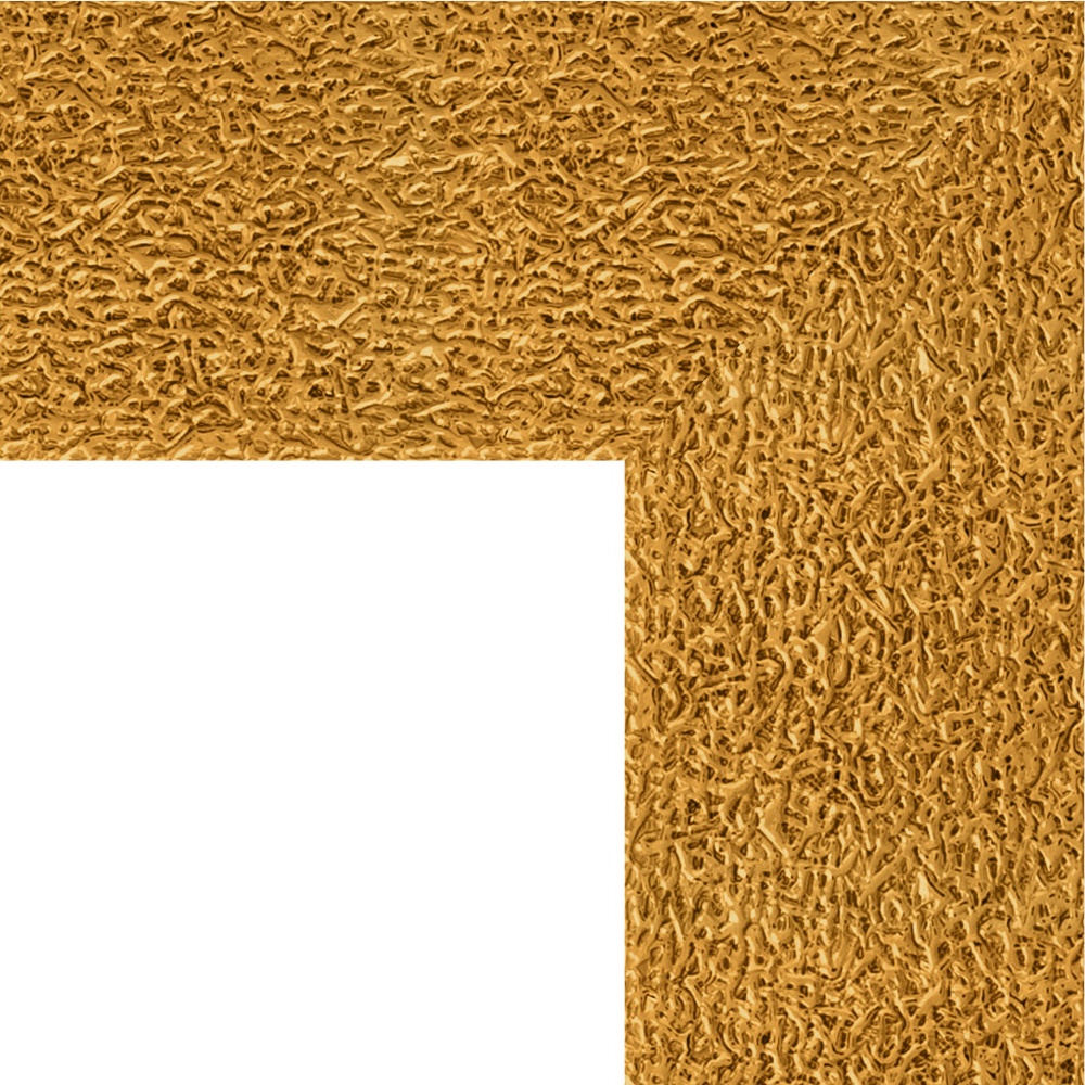 BY 4495 Зеркало с гравировкой в багетной раме - чеканка золотая 90 mm EVOFORM Exclusive-G - Вид №5