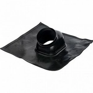 Проход через наклонную крышу универсальный STOUT  для коаксиальных дымоходов 60/100, 80/100, 80/125