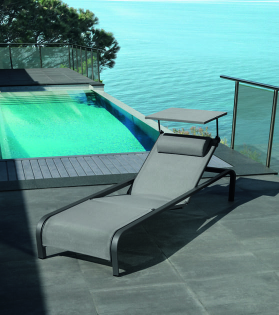 Talenti Садовый шезлонг штабелируемый из ткани Milo Mloalulet - Вид №2