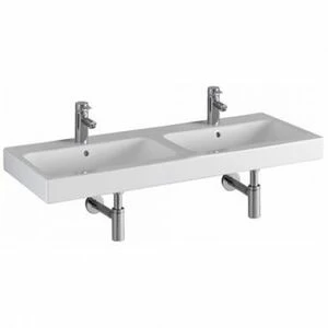 124120000 Подвесная раковина настенная прямоугольная Keramag  белая